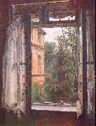 View from a Window in the Marienstrasse, Adolph von Menzel